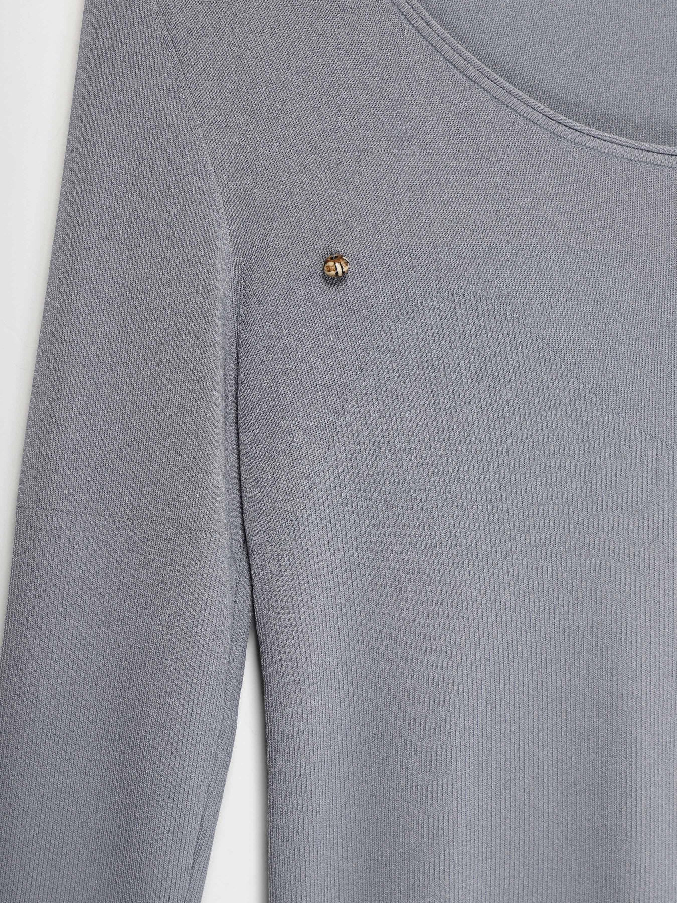 Лонгслів COS модель 0561992_сірий Фото