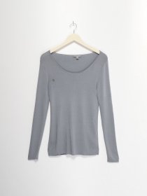 Лонгслів COS модель 0561992_сірий Фото