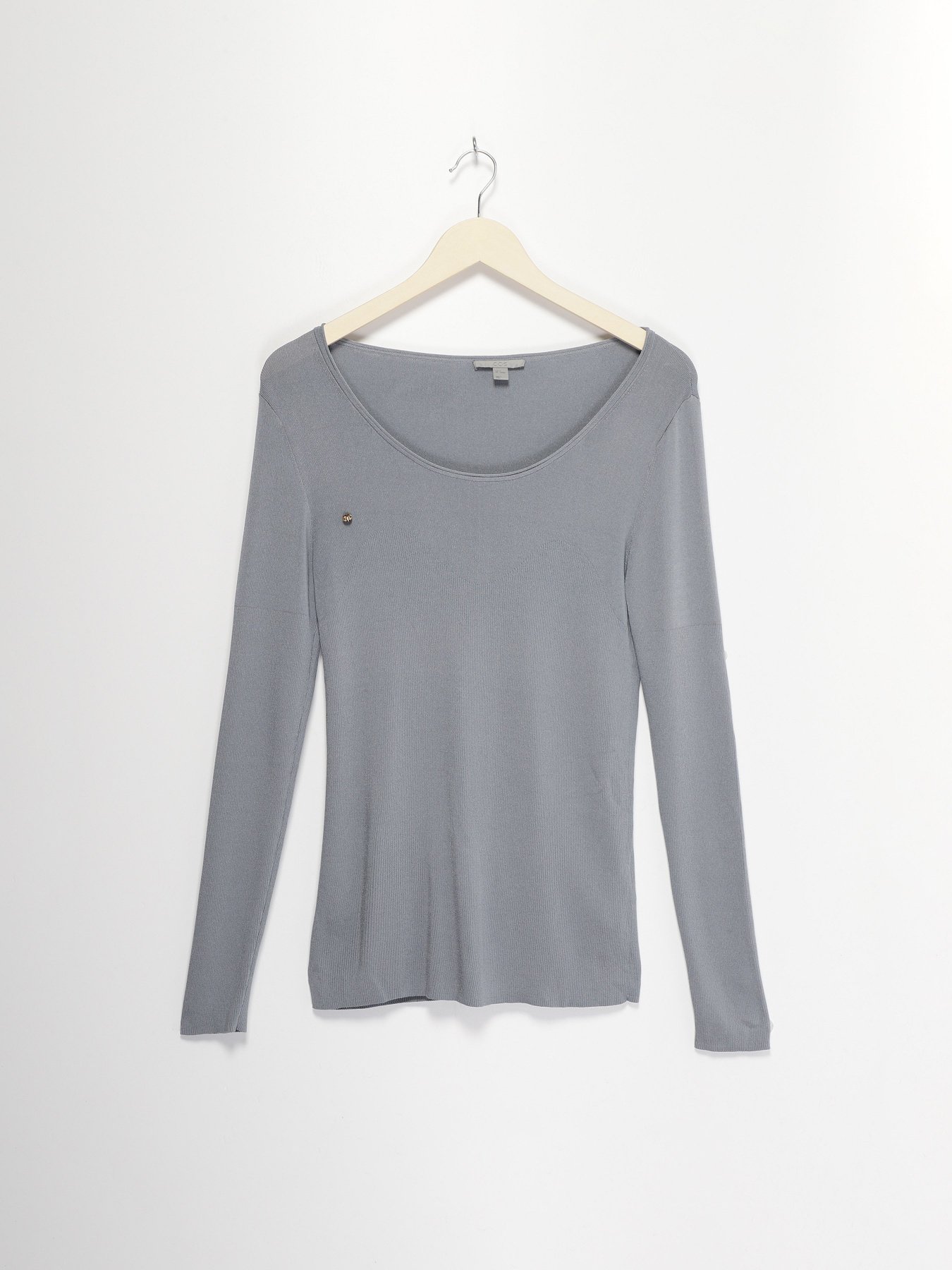 Лонгслив COS модель 0561992_сірий Лонгслив COS модель 0561992_сірий Фото