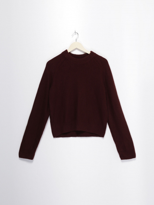Джемпер COS модель 0580646_бордовий Фото