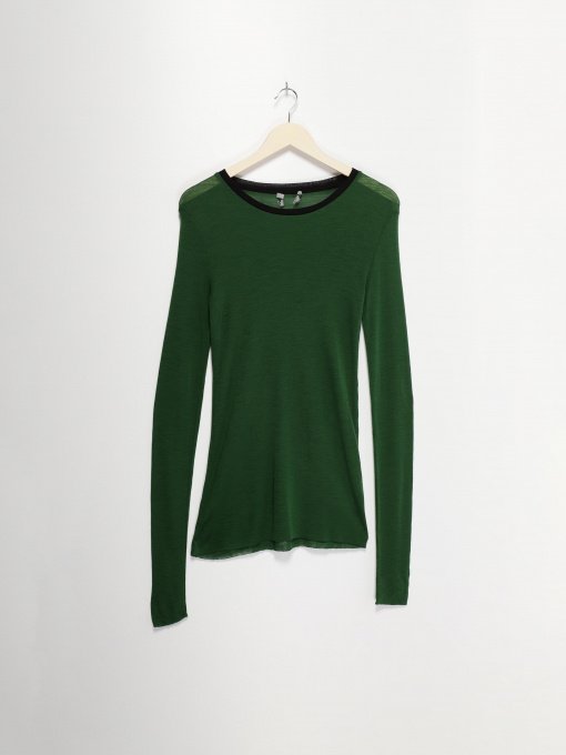 Лонгслив COS модель 0581278_т.зелений Фото