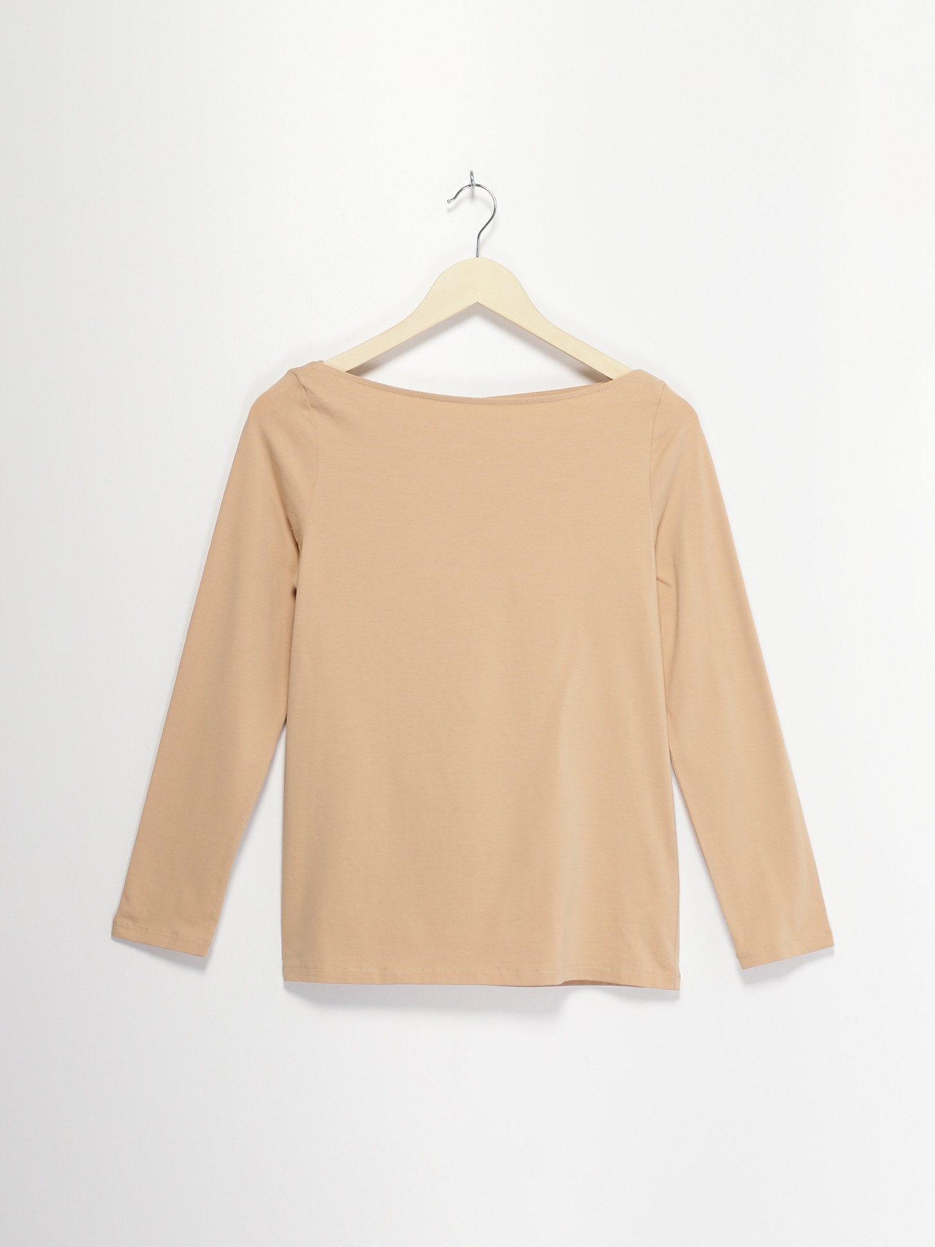 Лонгслів COS модель 0583297_бежевий Фото