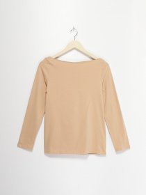 Лонгслів COS модель 0583297_бежевий Фото