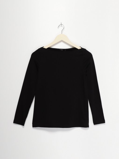 Лонгслив COS модель 0583297_чорний Фото
