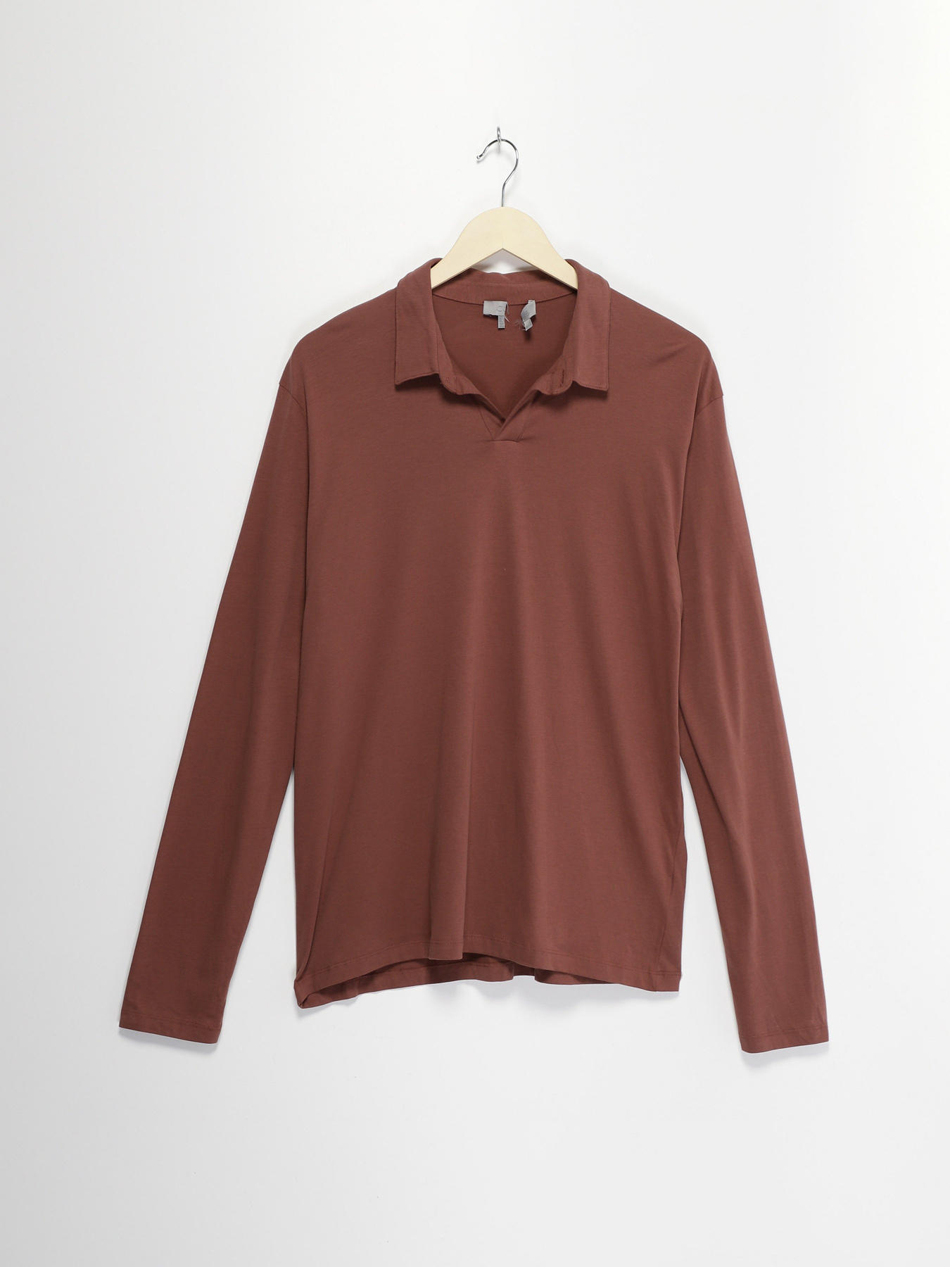 Лонгслив COS модель 0602086_коричневий Лонгслив COS модель 0602086_коричневий Фото