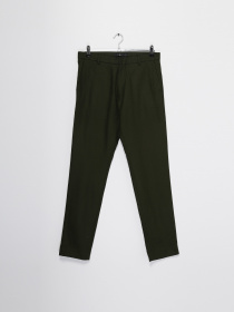 Штани повсякденні COS модель 0321613_т.зелений Фото