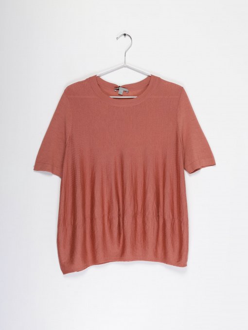 Футболка COS модель 0360025_теракотовий Фото