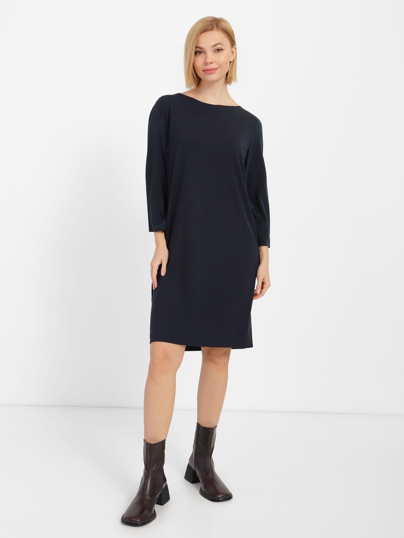 Платье мини COS модель 0361285_т.синій Фото