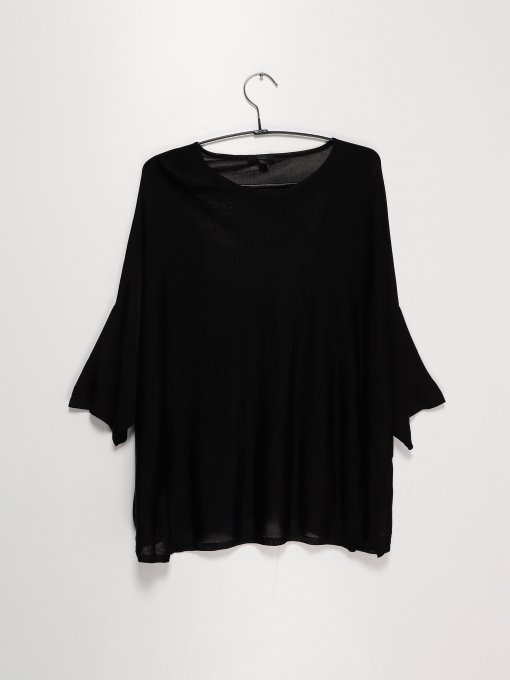 Футболка COS модель 0362968_чорний Фото