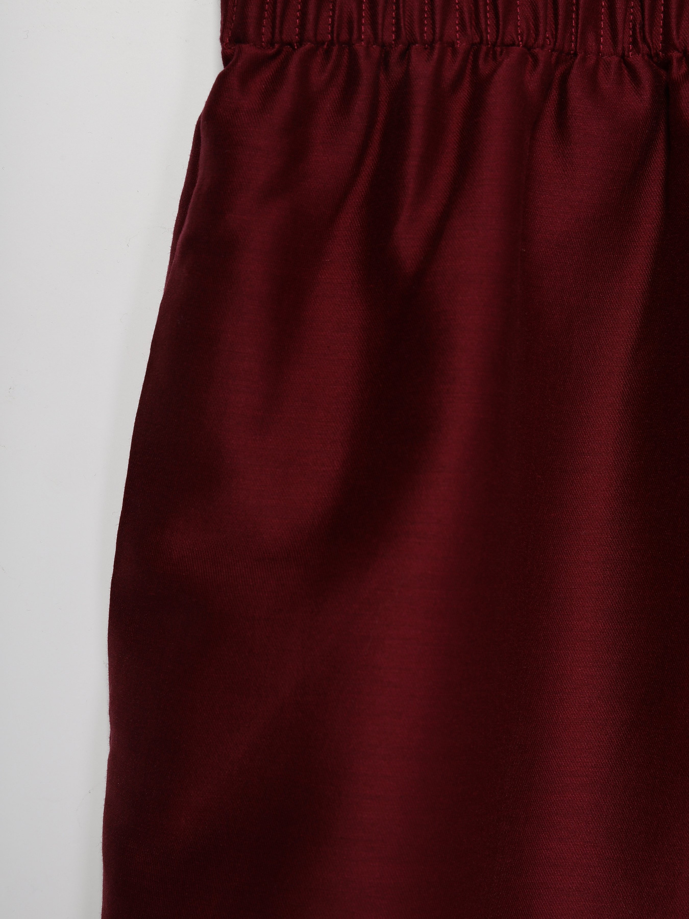 Юбка мини COS модель 0366266_бордовий Фото