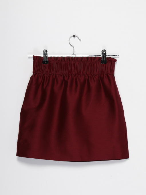 Юбка мини COS модель 0366266_бордовий Фото