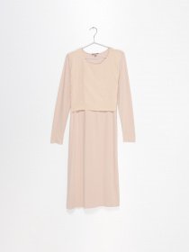 Платье мини COS модель 0366915_с.бежевий Фото