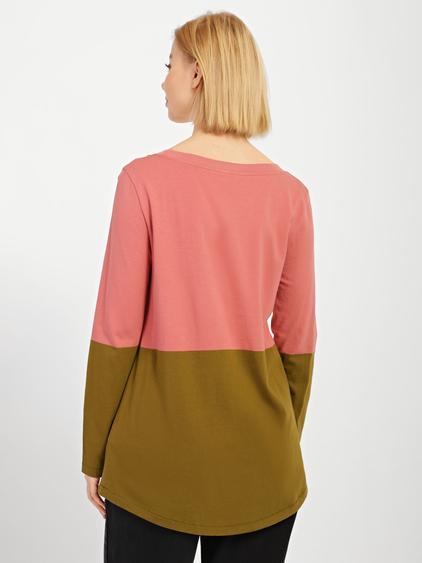 Джемпер COS модель 0369382_рожевий з хакі Фото