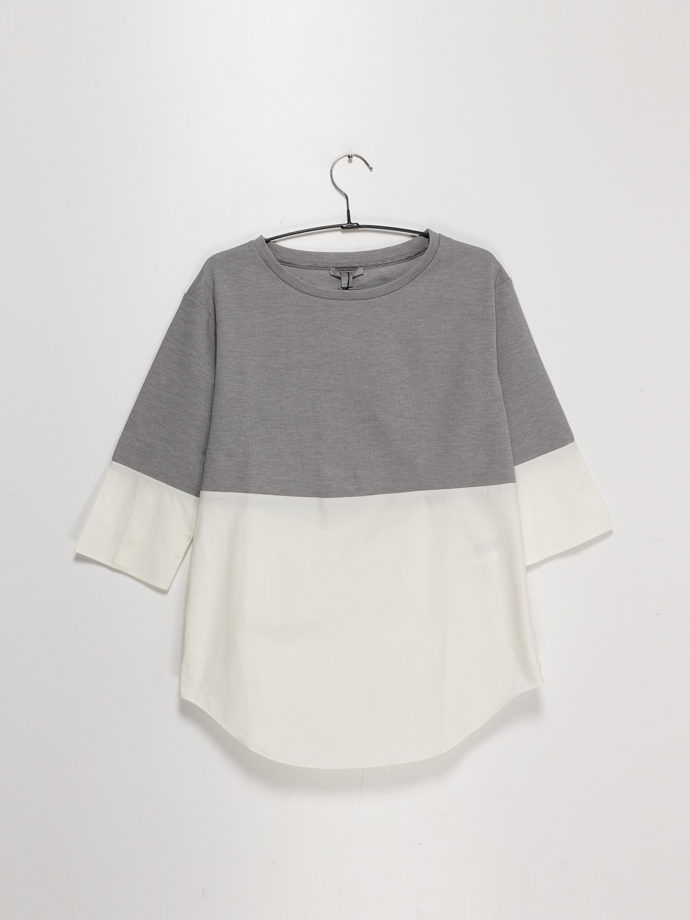 Джемпер COS модель 0373740_сірий з білим Фото