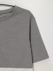 Джемпер COS модель 0373740_сірий з білим Фото