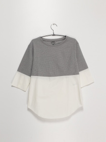 Джемпер COS модель 0373740_сірий з білим Фото