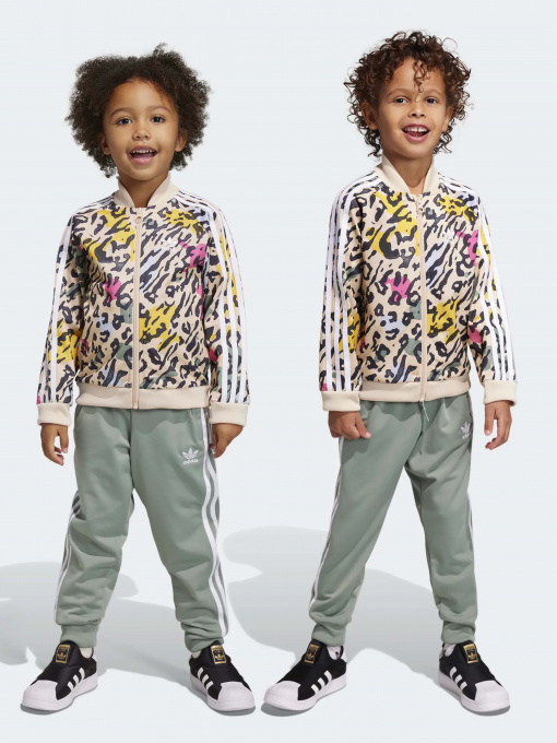 Спортивный костюм Adidas Animal Print SST Set модель IB8578 Фото