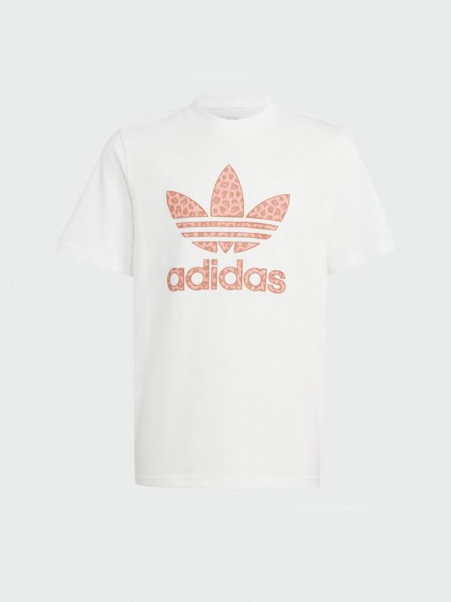 Футболка Adidas White Animal Graphic модель IJ0694 Фото