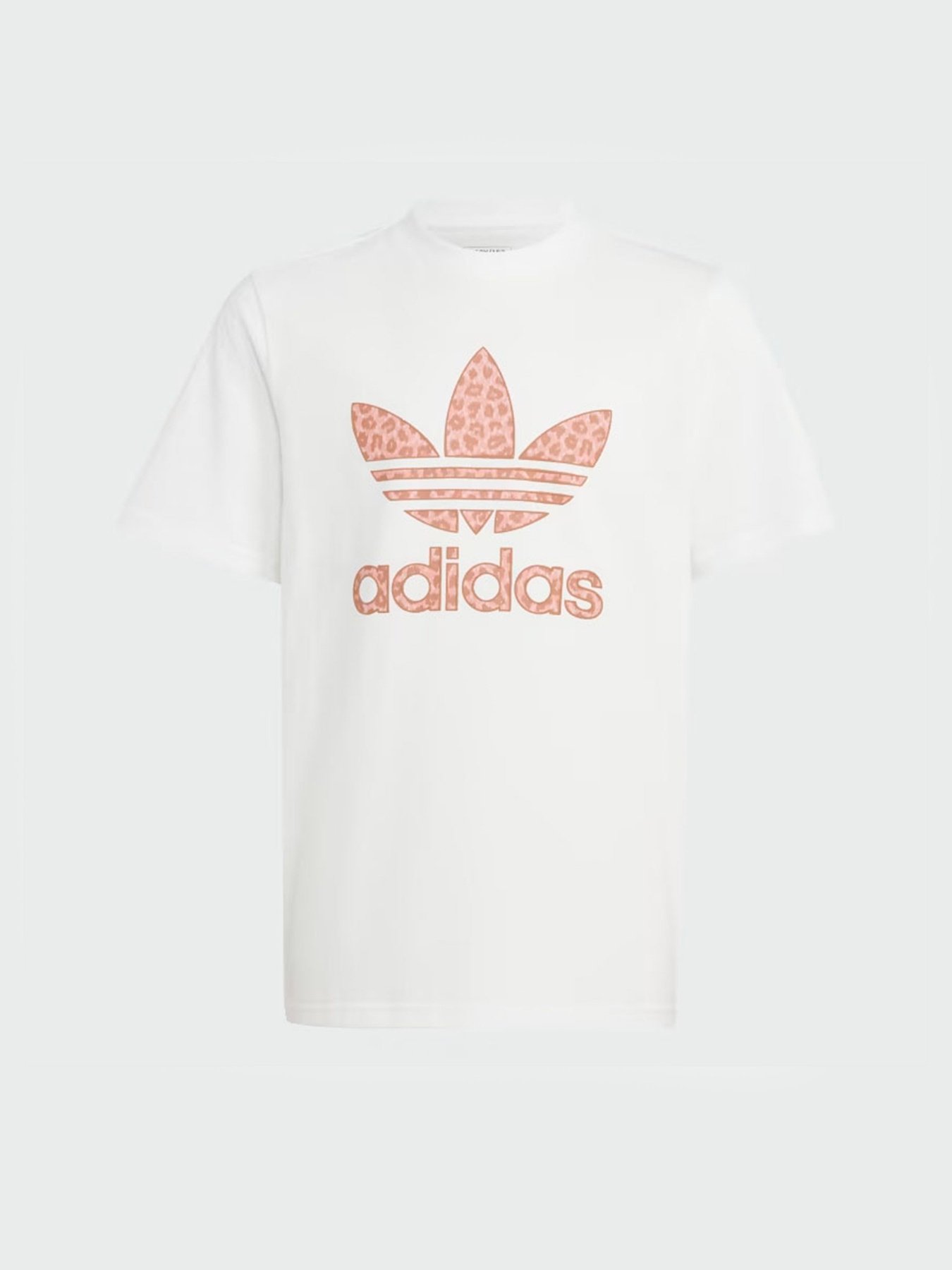 Футболка Adidas White Animal Graphic модель IJ0694 Фото