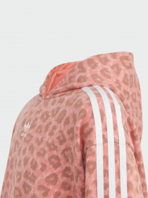 Худи Adidas Animal Allover Print Crop модель IJ0746 Фото