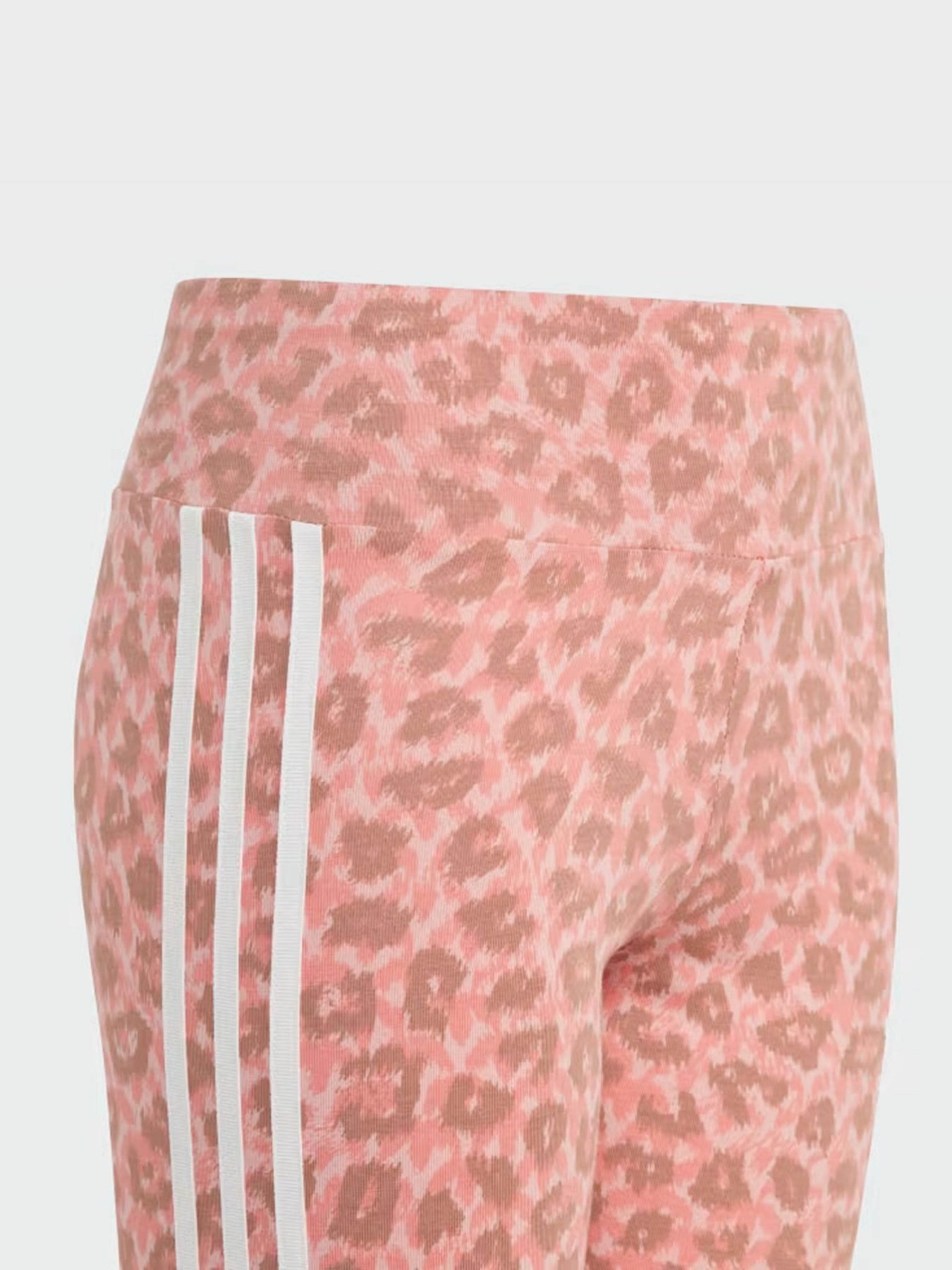 Леггинсы спортивные Adidas Animal Allover Print High Waist модель IJ0757 Фото