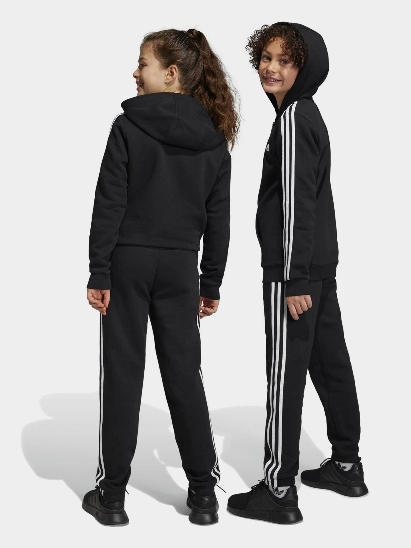 Штаны спортивные Adidas ESSENTIALS 3-STRIPES FLEECE модель HR6333 Фото