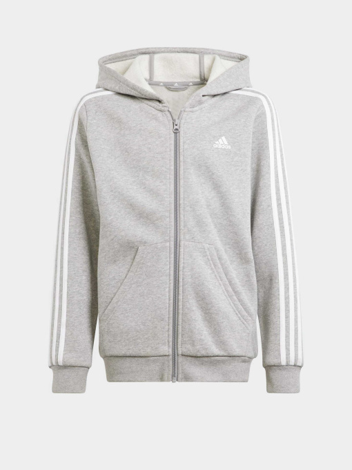 Кофта спортивна Adidas 3s Fl Fz Hood модель IS3241 Фото