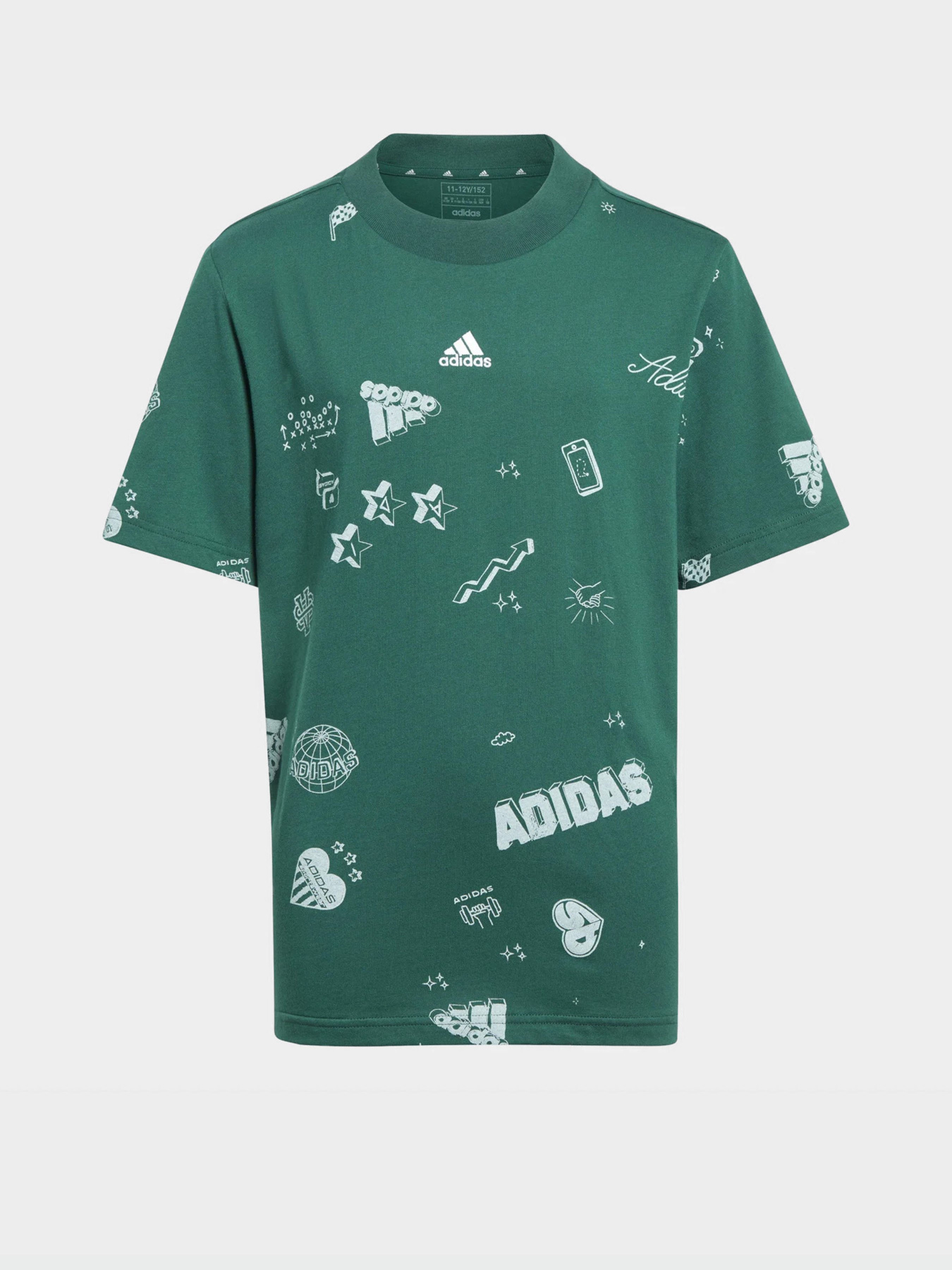 Футболка Adidas Brand Love Allover Print модель IA1562 Фото
