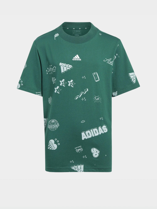 Футболка Adidas Brand Love Allover Print модель IA1562 Фото