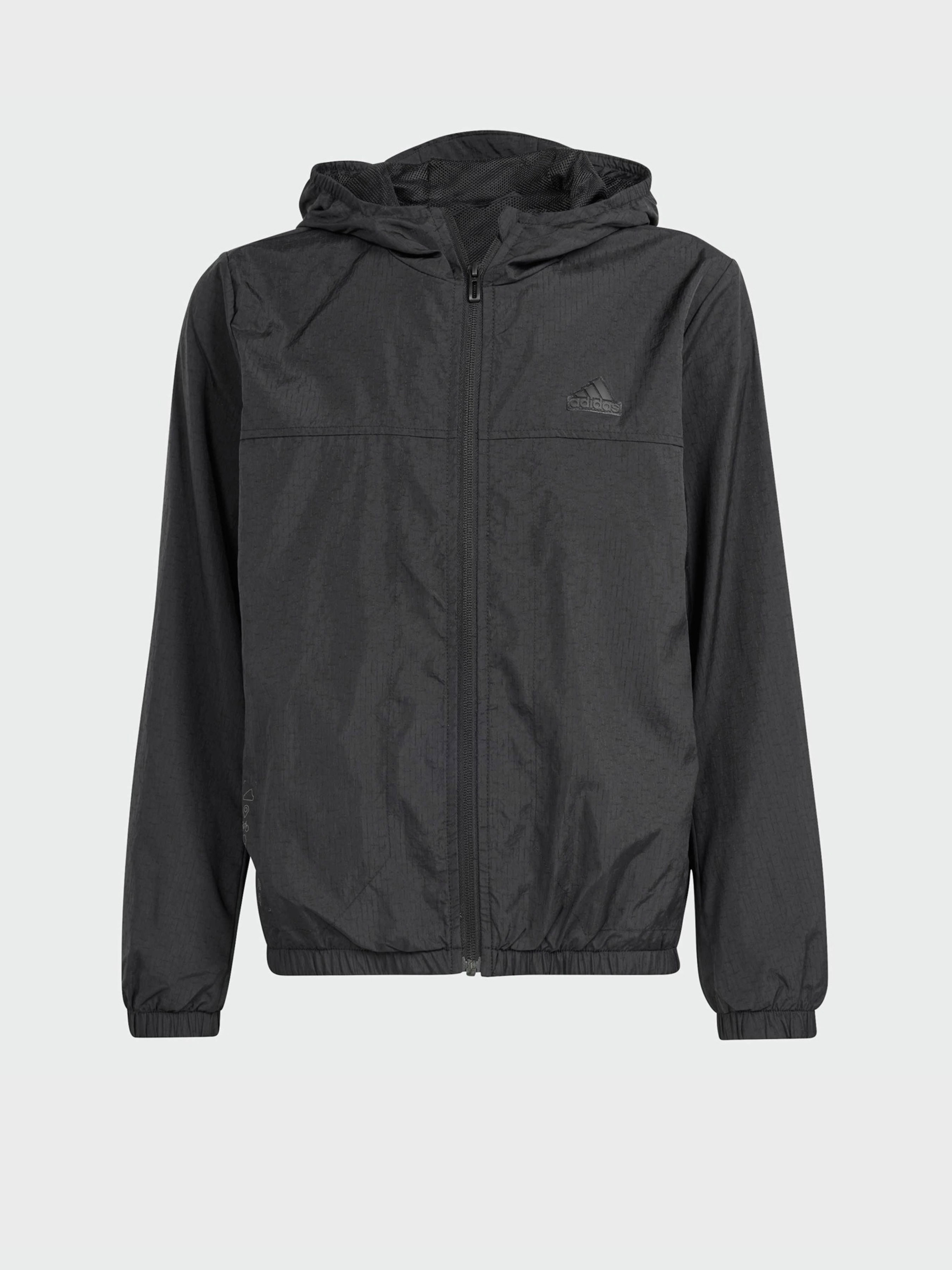 Бавовняна Дитяча Вітровка adidas CITY ESCAPE LIGHTWEIGHT (CP303) колір чорний