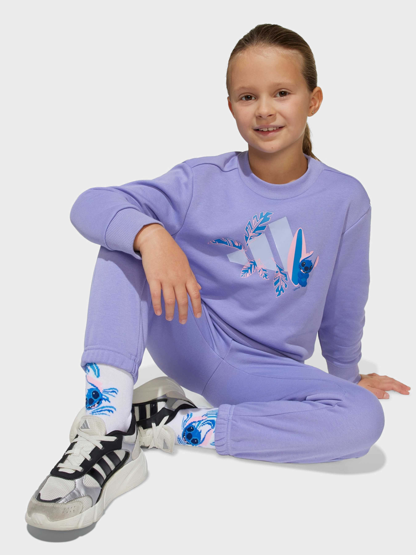 Спортивный костюм Adidas x Disney Lilo and Stitch модель JD4561 Фото