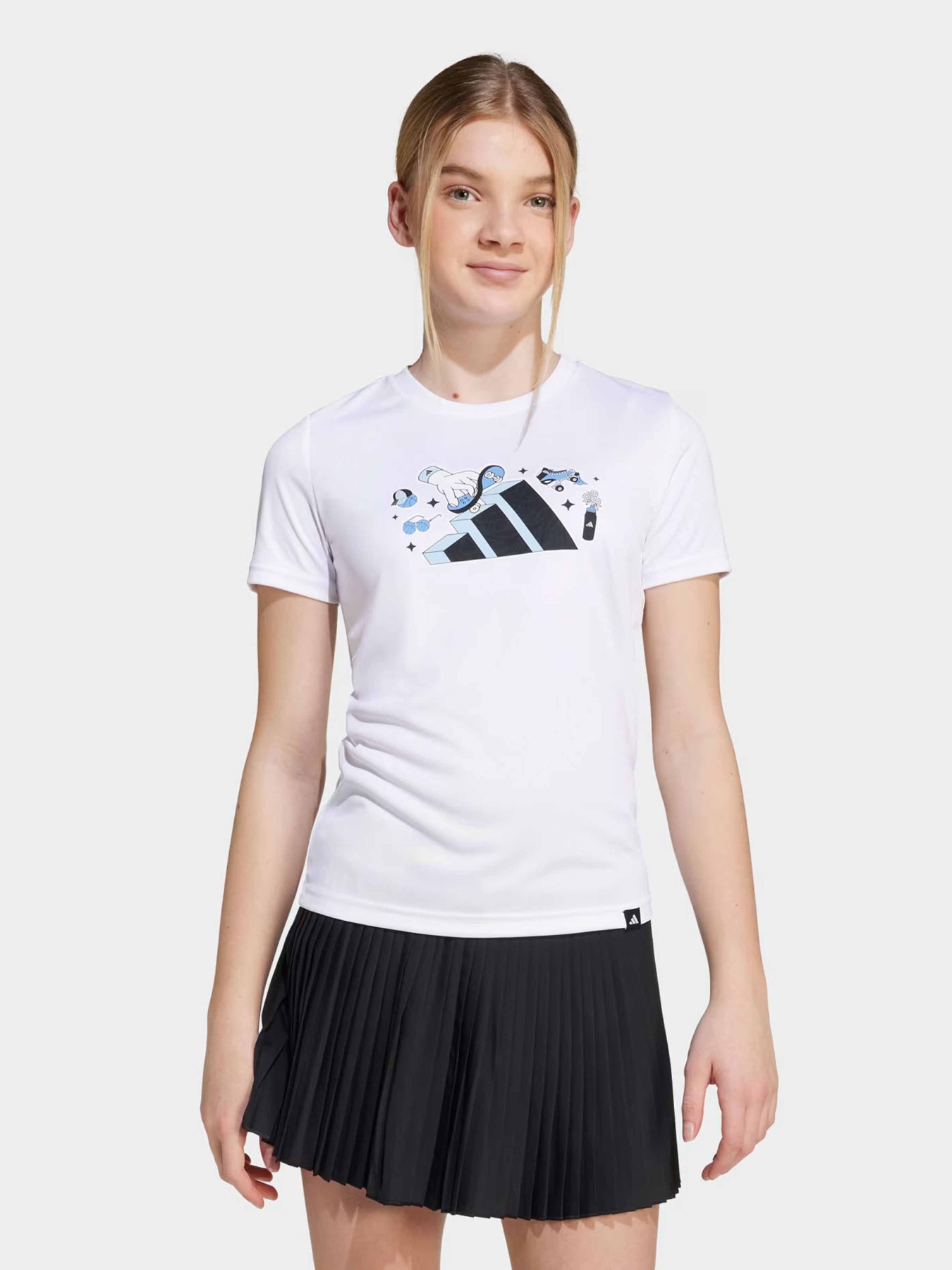 Футболка Adidas CLIMACOOL ANIMAL GRAPHIC KIDS модель JV5201 Фото