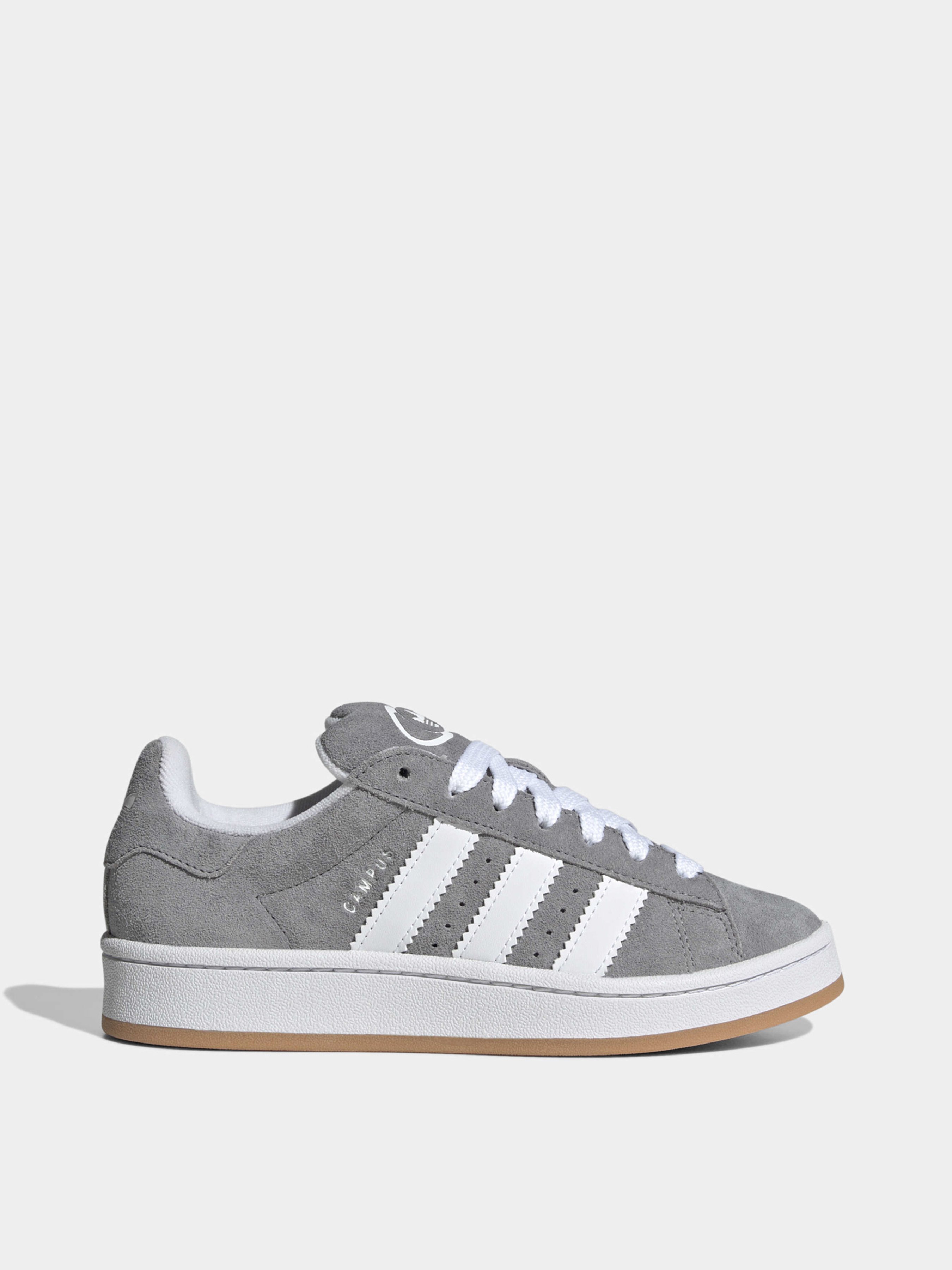 Замшеві Дитячі Кеди низькі adidas CAMPUS 00S (CP389) колір сірий adidas - купити в Україні