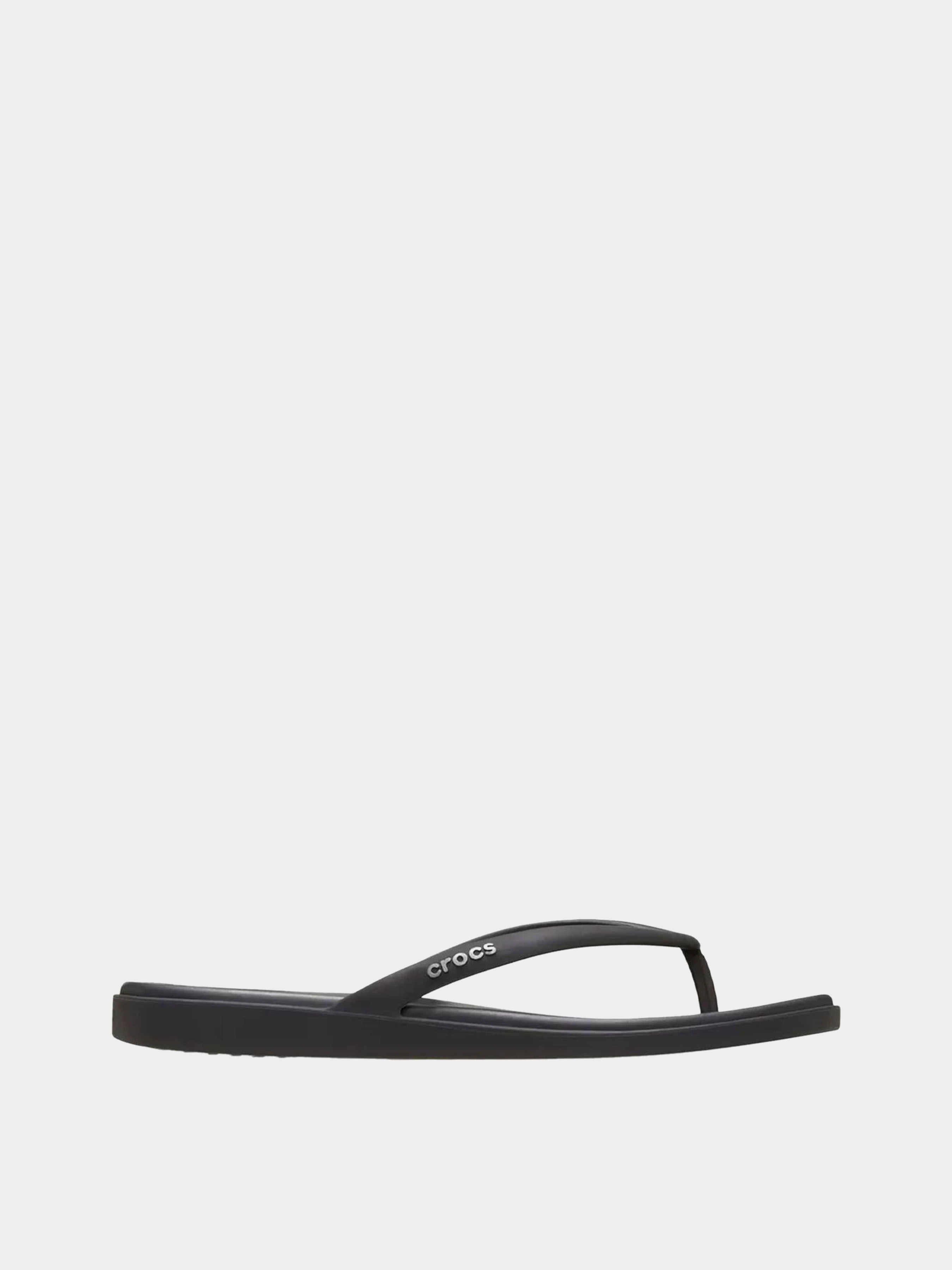 Жіночі В'єтнамки Crocs MIAMI FLIP BLK (CRC123) колір чорний, матеріал термопластичні еластомери