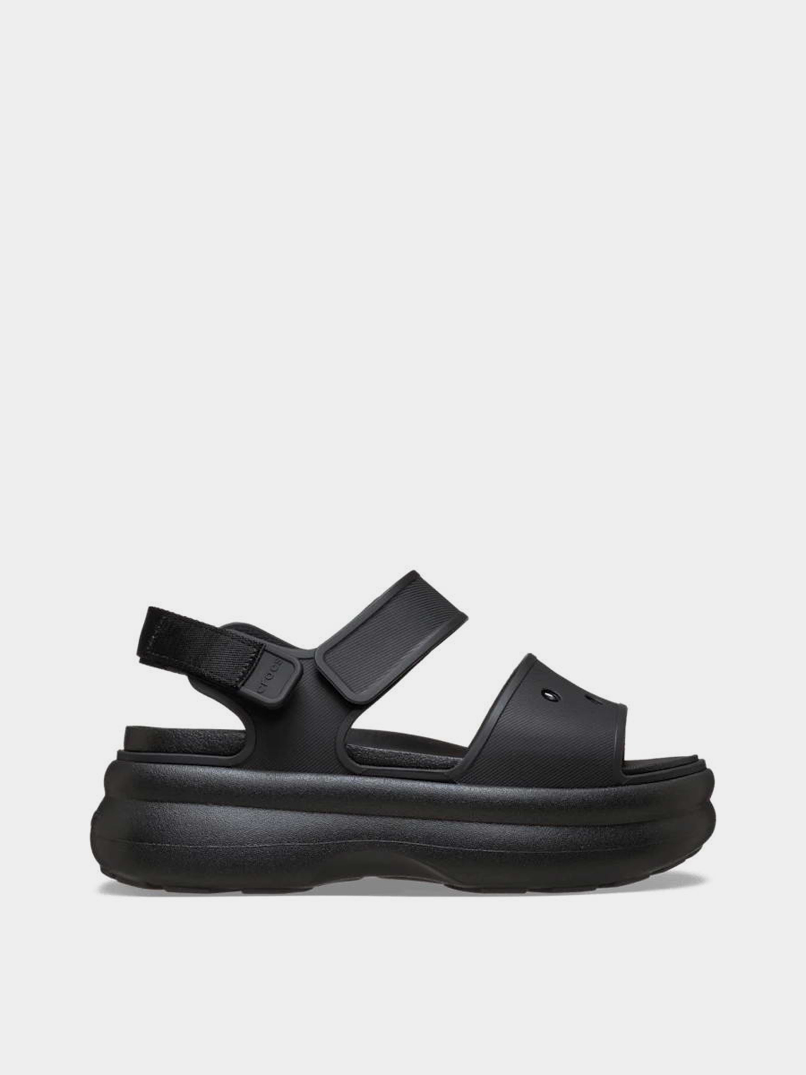 Жіночі Сандалії Crocs SOHO Y STRAP SANDAL BLK (CRC129) колір чорний, матеріал термопластичні еластомери Crocs - купити в Україні