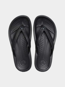 Шлёпанцы Crocs CROCBAND FLIP BLK/SGY модель 11033-0DD Фото