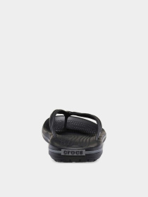 Шлёпанцы Crocs CROCBAND FLIP BLK/SGY модель 11033-0DD Фото