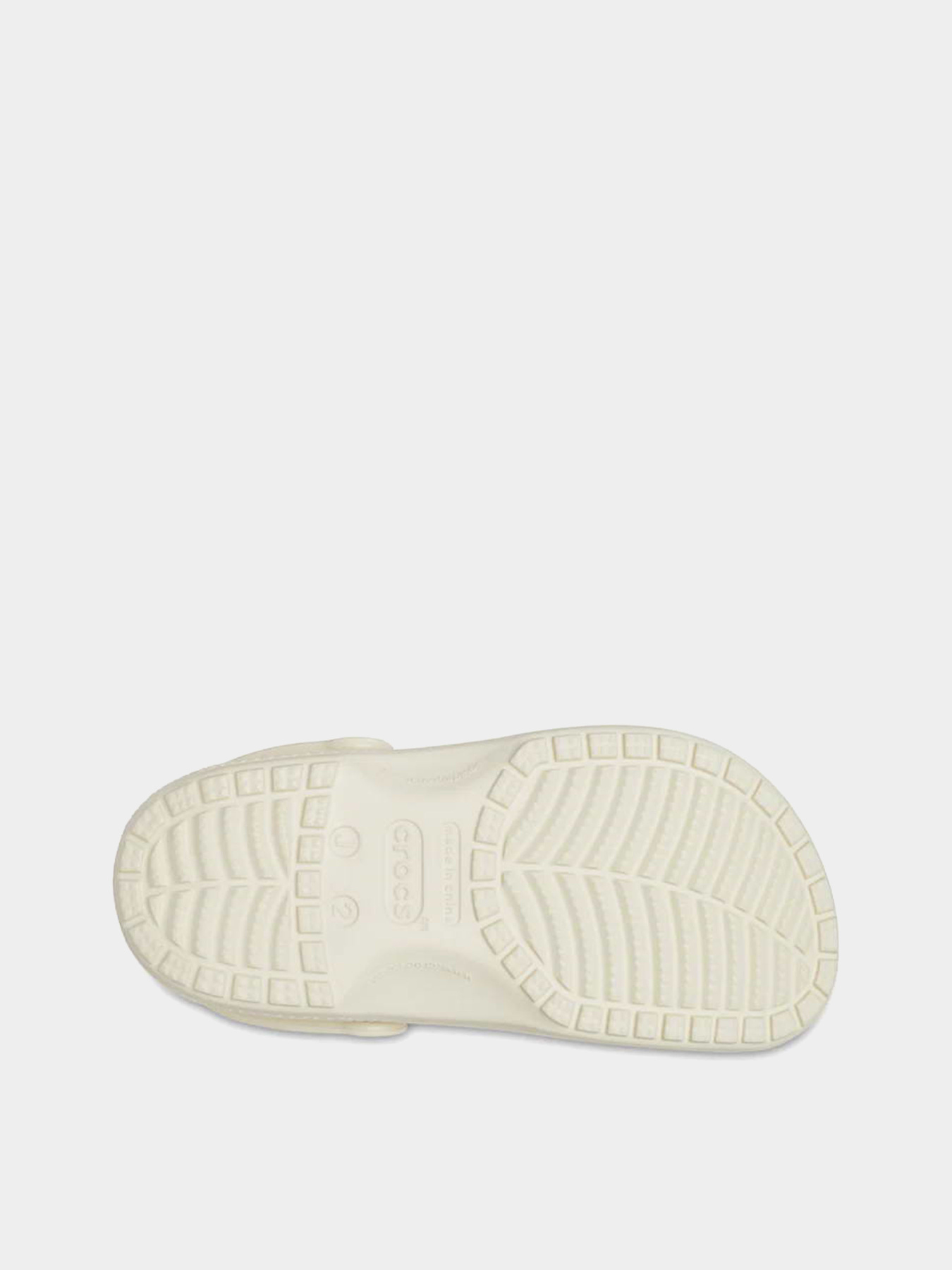 Шльопанці Crocs CLASSIC CLOG K BONE модель 206991-2Y2 Фото