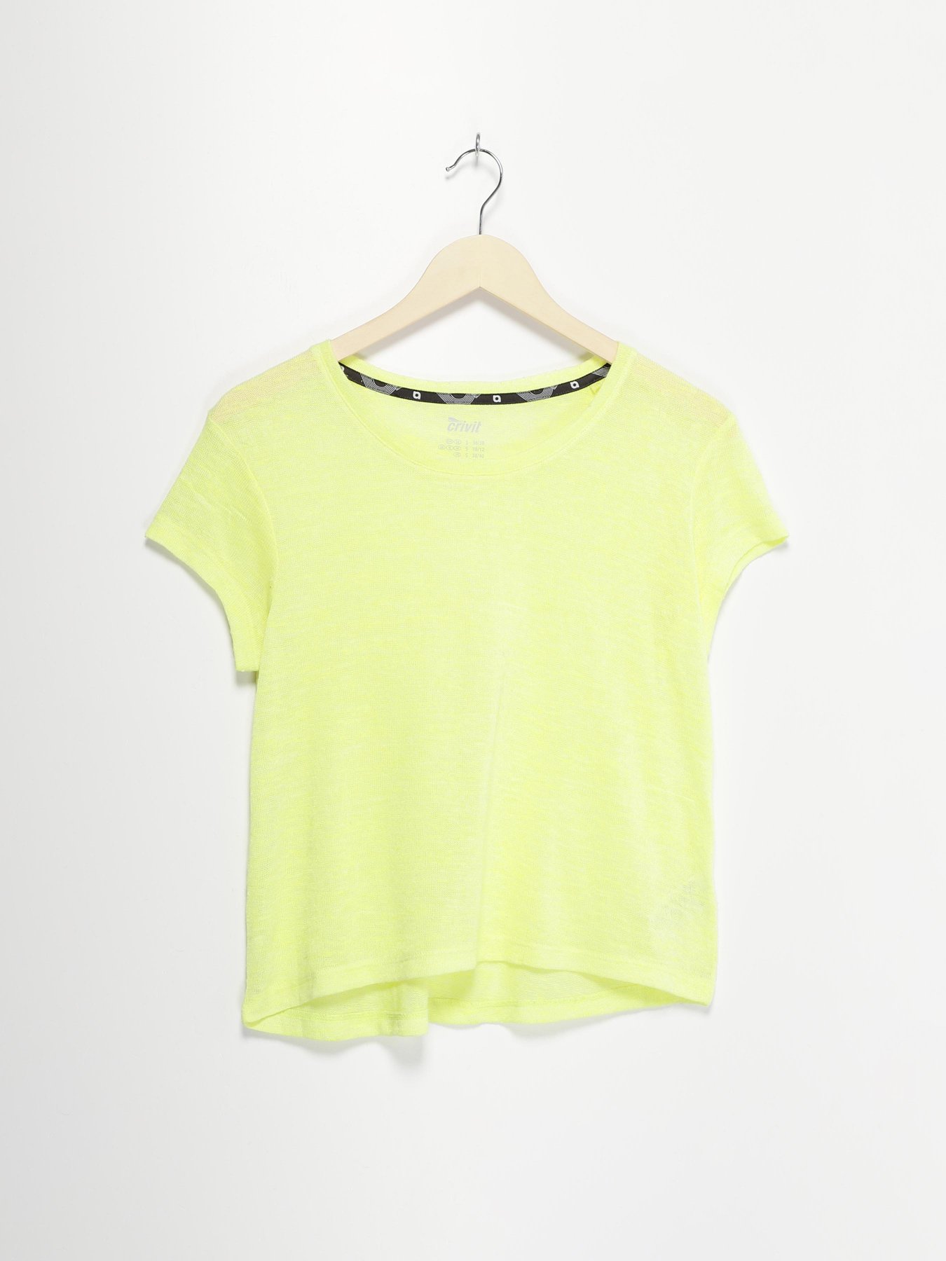 Футболка Crivit модель IAN301750_жовтий Фото