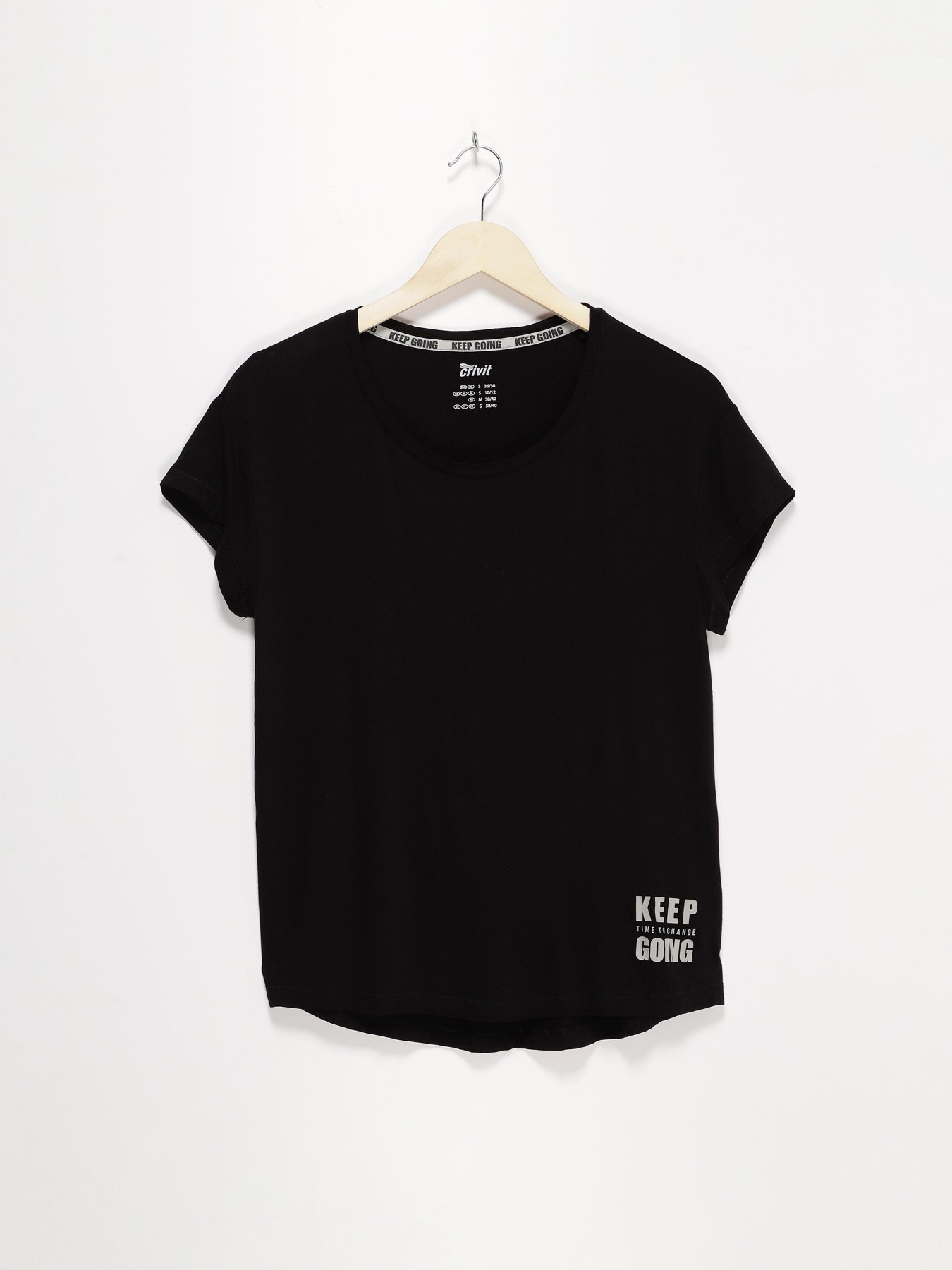 Футболка Crivit модель IAN3087282_чорний Фото