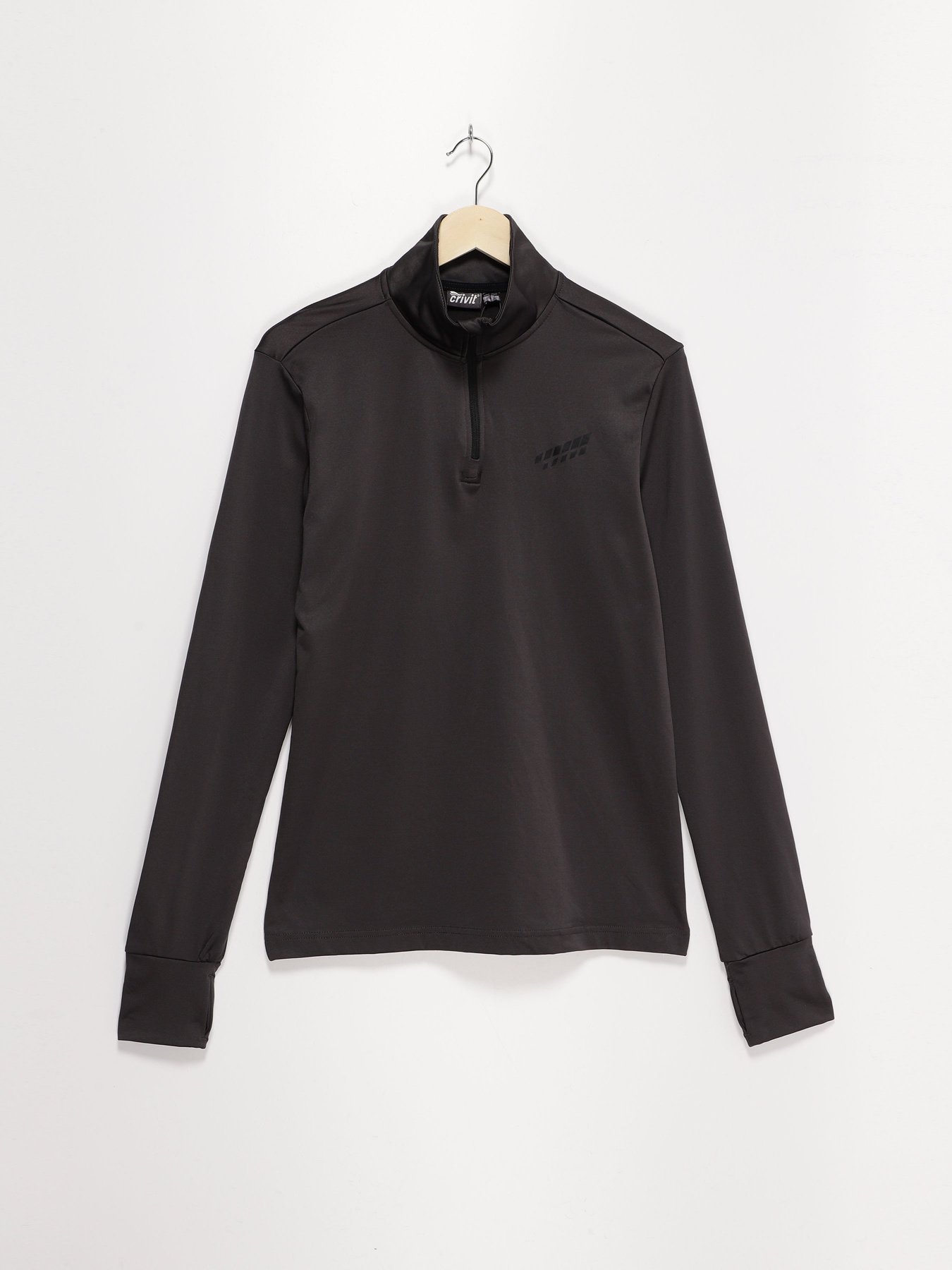 Лонгслів Crivit Модель IAN335142_т.сірий Фото