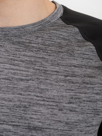 Футболка Crivit модель IAN285891_сірий з чорним Фото