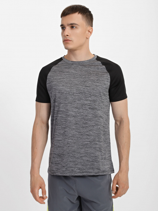 Футболка Crivit модель IAN285891_сірий з чорним Фото