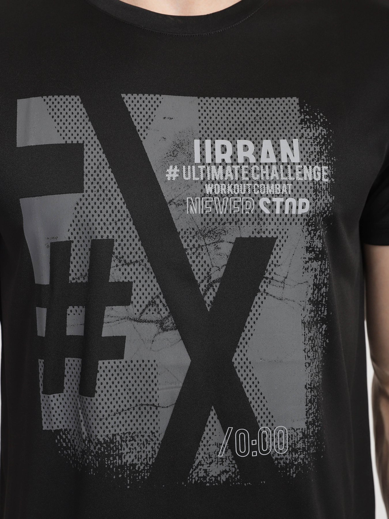 Футболка Crivit модель IAN2858911_чорний комб. Фото