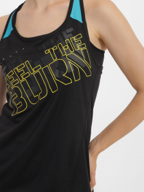 Майка Crivit модель IAN287715_чорний з бірюзовим Фото