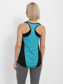 Майка Crivit модель IAN287715_чорний з бірюзовим Фото