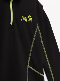Лонгслив Crivit модель IAN289333_чорний з салатовим Фото