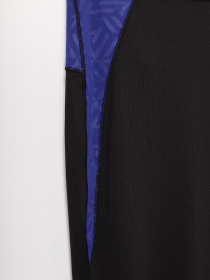 Леггинсы спортивные Crivit модель IAN292321_чорний з синім Фото