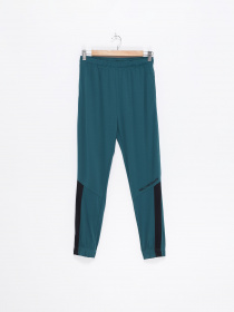 Спортивні штани Crivit модель IAN3016865_т.бірюзовий з чорним Фото