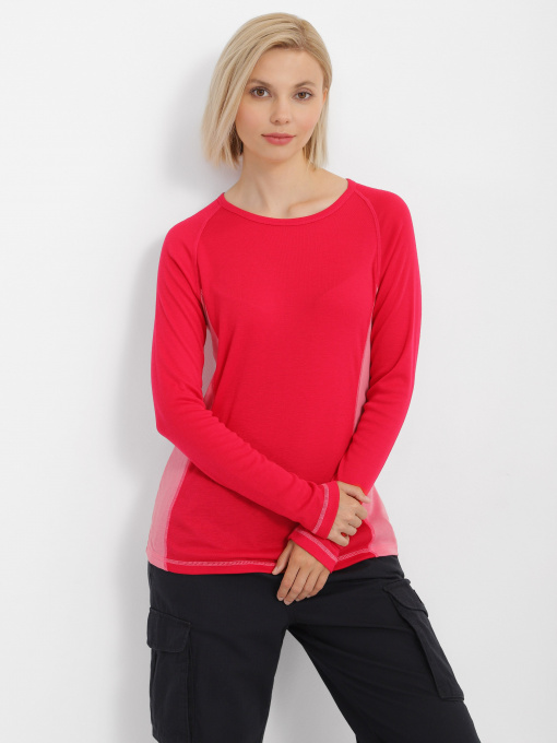 Лонгслів Crivit модель IAN305188_рожевий з с.рожевим Фото